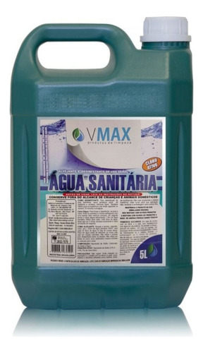 Agua Sanitaria 5l Vmax - Valencia 