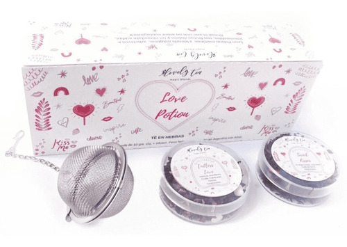 Kit Te En Hebras Heredia Love Potion 2 Blends + Infusor 