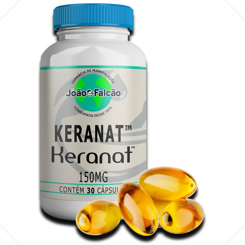 Keranat 150mg 30 Cápsulas Sabor Natural