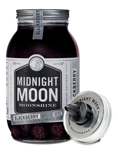 Whisky Midnight Moon Black Berry + Dosificador Envío Gratis