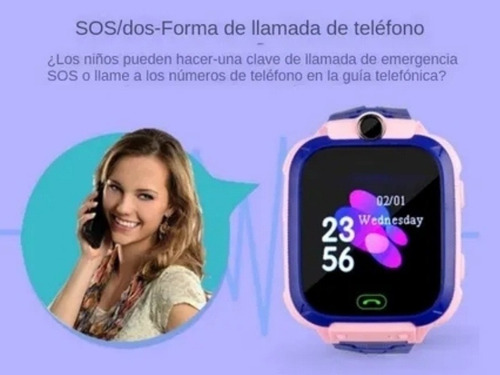 Reloj Inteligente Smartwatch For Niños, Gps, Llamadas, Cáma