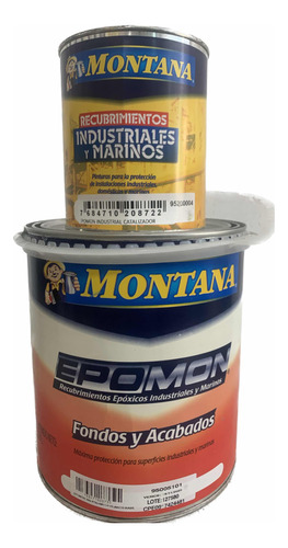 Pintura Epoxi  Industrial Poliamida Azul Marino Montana 