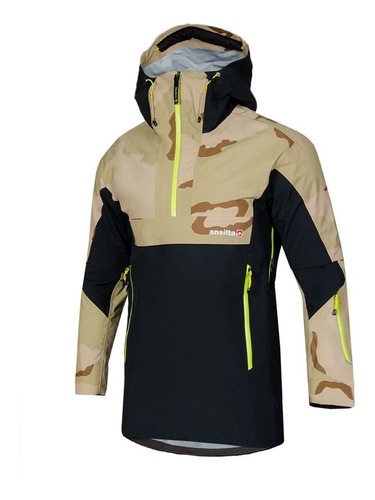 Anorak Sacha Camuflado Hombre Goretex 3c Impermeable P/esquí