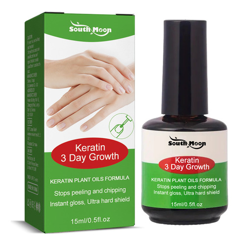 Aceite Para El Crecimiento De Uñas Y Keratin, 15 Ml 8004