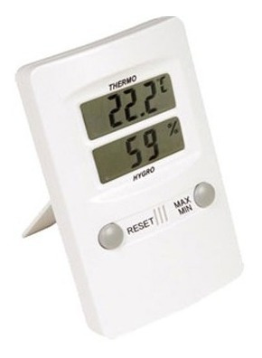Termo - Higrômetro C/ Temperaturas Máx E Mín Incoterm