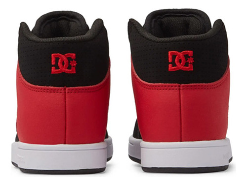 Zapatilla Junior Dc Manteca 4 Rojo