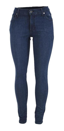 Jeans Casual Lee Skinny Cintura Alta De Mujer H44