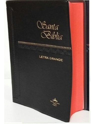 Biblia Rvr1960 Compacta Vinil Negro Concordancia