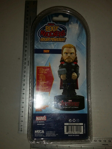 Thor Body Knockers Solar Powered Neca Marvel (Usado)