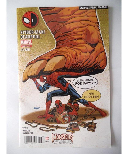 Spiderman Deadpool 01 Monsters Unleashed  Televisa