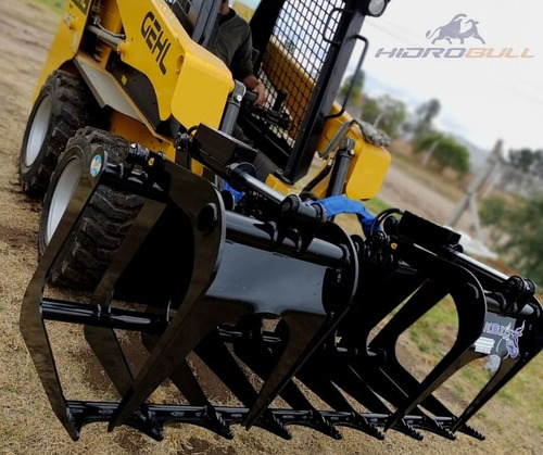 Imagen 15 de 21 de Garra Forestal Hidrobull- Implemento Minicargadora Bobcat