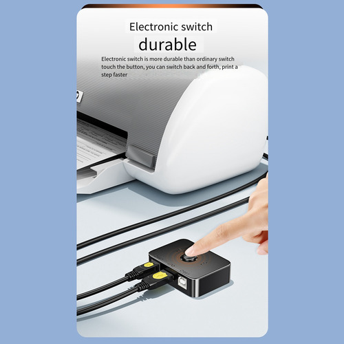 Dispositivo De Compartición De Impresoras Usb 2 Y Selector D