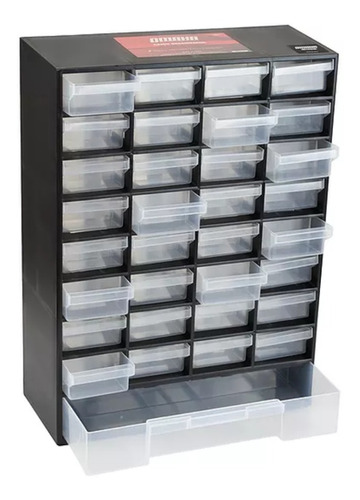 Caja Plástica Gavetero Organizador Con 33 Cajones Omaha