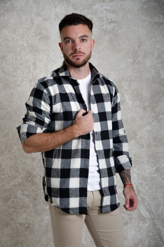 Camisa Art 2839 Camisa Leñadora Villela Cuadros Abrigada