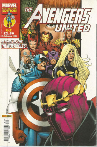 The Avengers United 62 - Panini Uk - Bonellihq Cx118 I19