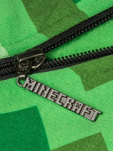 Jinx Minecraft Big Boys Creeper Sudadera Con Capucha Y Con