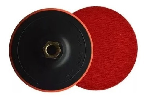 Disco Base Amoladora Para Lija Con Velcro 125mm 4 Pulgadas