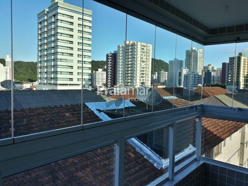 Imagem 3 de 29 de Apartamento 2 Dormitórios/ 1 Suíte/ Varanda Gourmet/ 73 M/ Canto Do Forte - 2543-78