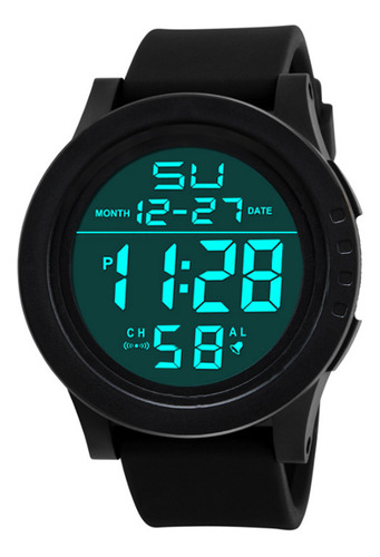 Reloj Led Digital De Cuarzo Moderno, Deportivo Militar, Para