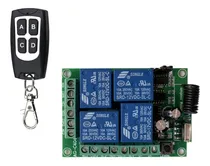 Comprar Receptor Inalámbrico 4 Canales 1 Control Remotos 433 Mhz