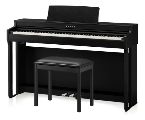 Piano Digital Kawai Cn201 Rosewood 88 Teclas Acción Martillo Color Marrón Oscuro