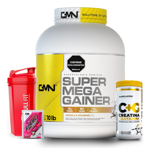 Supermega Gainer 10lbs+creatina