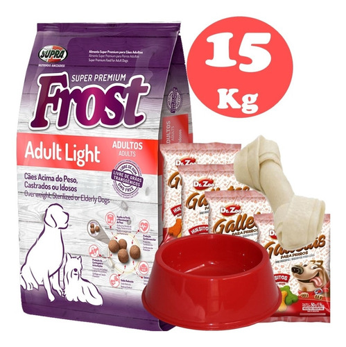 Frost Light 15kg + 3 Pate + Plato + 6 Pagos