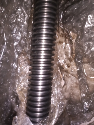 (02) Tr 40 X 7 X 1000mm-trapezoidal Direita 1045 Sem Porca