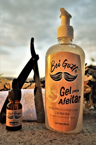 Gel Para Afeitar 250ml Hidrata, Refresca Y Protege Tu Piel