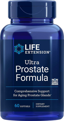 Suplemento Life Extension Ultra Prostate Formula 60 Cápsulas