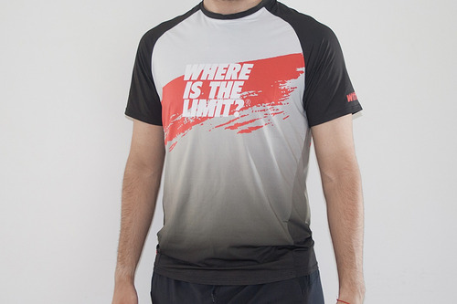 Imagen 2 de 5 de Camiseta Playera Running Correr Witl Team (h) - Josef Ajram