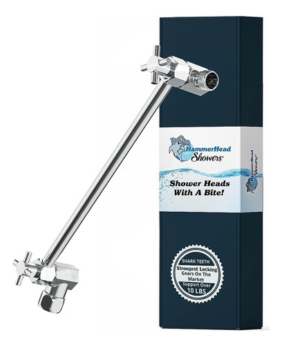 Hammerhead Showers 12 Pulgadas De Largo Adjustable Shower Ar