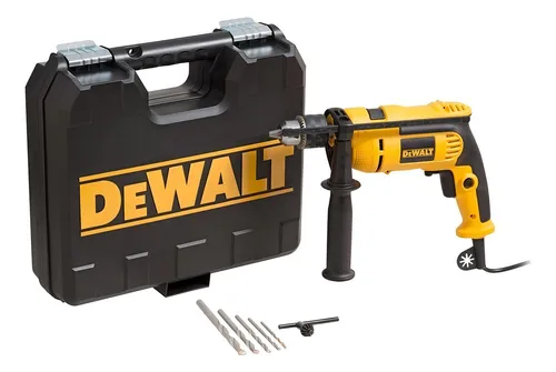 comprar Furadeira de Impacto 13mm Dewalt Modelo DWD502KA Com 5 Brocas Potência 710W 110V