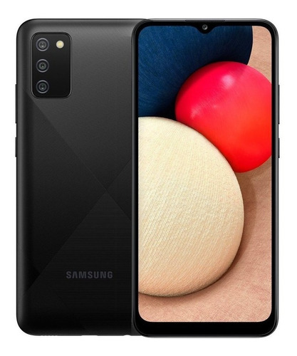 Samsung Galaxy A02s 64 GB negro 3 GB RAM - Excelente (Reacondicionado)