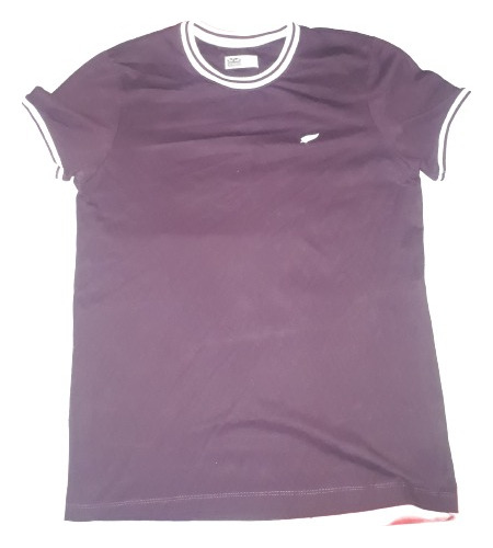 Camiseta Mattelsa Vinotinto Cuello Redondo, 100% Algodón