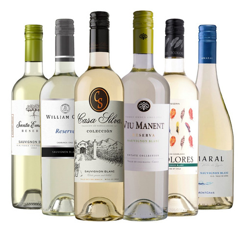 6 Vinos Mix Reserva Sauvignon Blanc