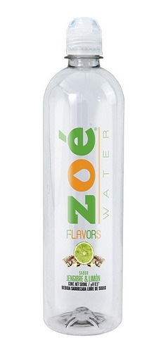 Agua Alcalina Zoé Water Flavors, 500ml - Jengi Limón, 12 Pz