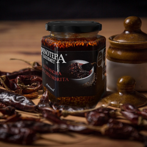 Salsa Macha Con Chile Morita | Pinotepa Gourmet |frasco 250g