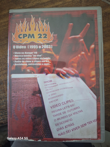 Dvd Cpm 22 - O Vídeo - 1995 A 2003 (Usado)