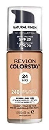 Fundación Revlon Colorstay Líquido Piel Normal / Seca, Spf 2