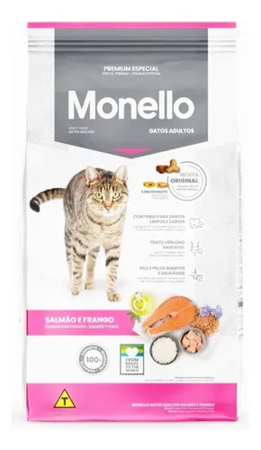 Monello Cat Salmón Pollo 1kg