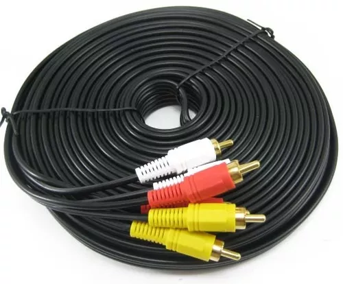 CABLE AUDIO Y VIDEO RCA 15 METROS