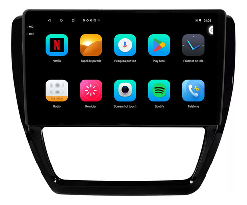 Central Multimidia Jetta 11/17 9p Android 2gb 64gb Carplay