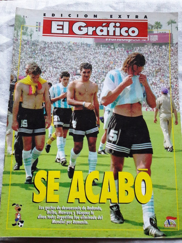 Revista El Gráfico Extra Nº 76 Argentina Mundial Usa - 1994