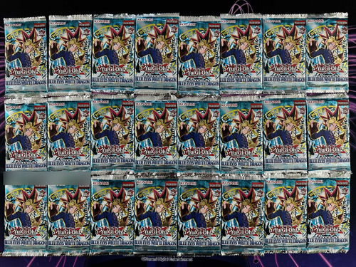 Legend Of Blue Eyes White Dragón 24 X Sobres Original Yugioh