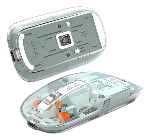 Mouse Para Pc Multi Conexión Bluetooth Receptor Usb