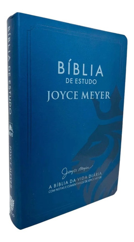 Biblia De Estudo Joyce Meyer Nvi Capa Azul