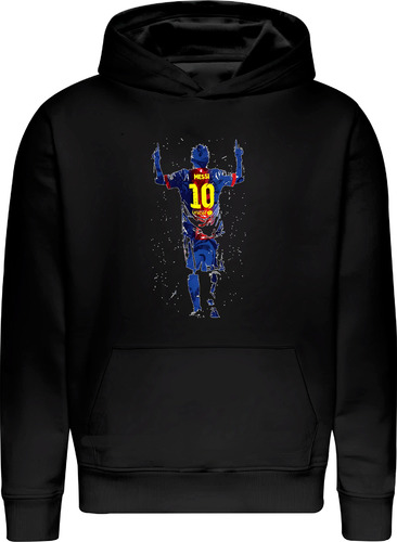 Poleron Leo Messi - Futbol Profesional - Lionel Andrés Messi Cuccittini - Edicion - Estampaking