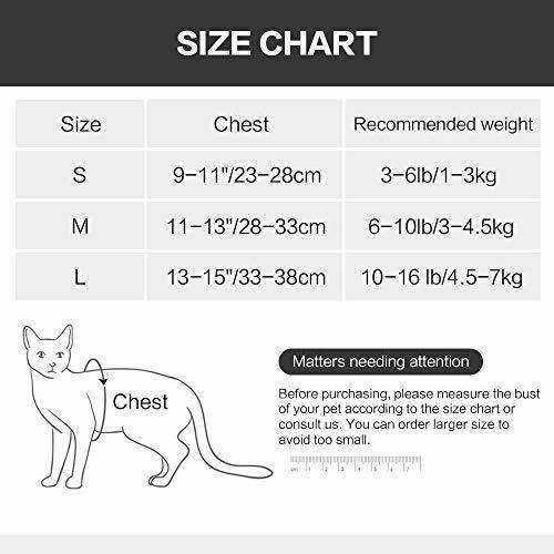 Yult Arnes Y Correa Para Gatos: Chaqueta De Paseo Para Gatos