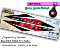 Comprar Calcos Honda Biz 125 - 2014 - Moto Blanca